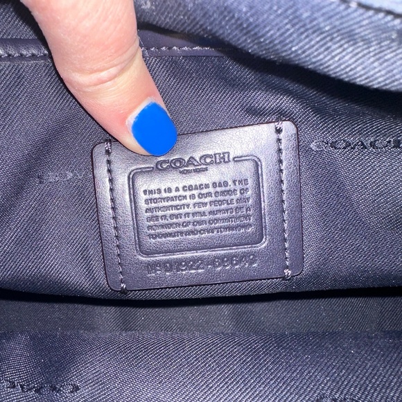 Coach Lavender Floral Shoulder Bag - Picture 11 of 13